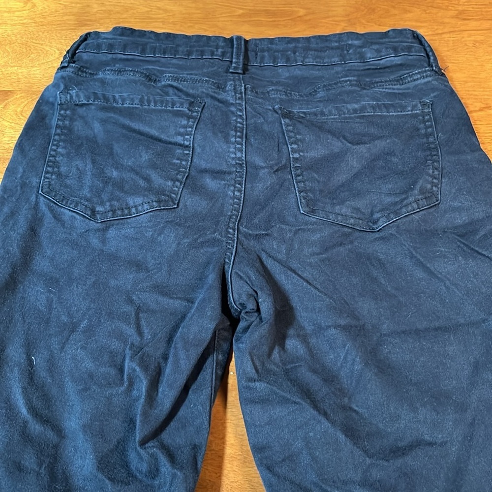 NYDJ Billie Mini Boot Black Chinos Classic Style Petite 8 8P - Picture 8 of 9